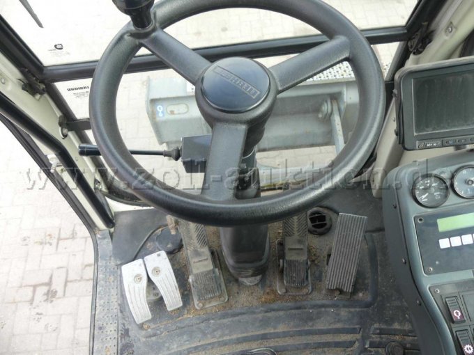 Blick vom Fahrerplatz