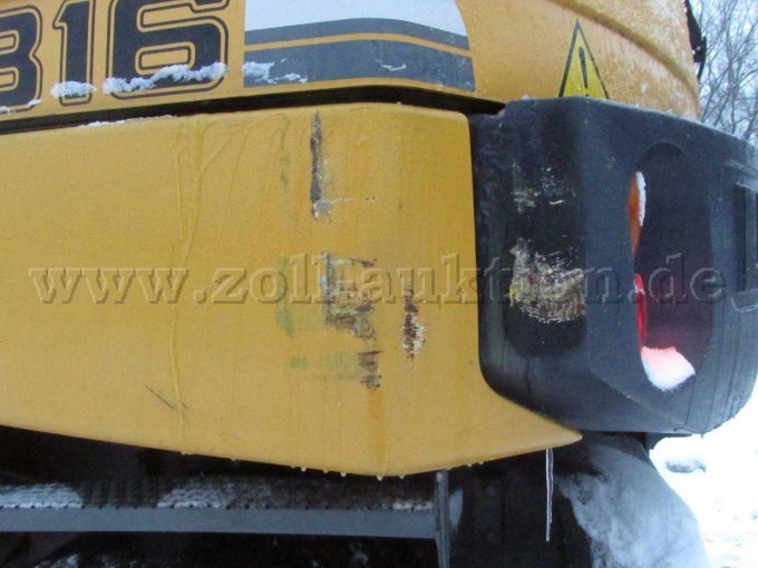 Kratzer rundum, hier hinten links