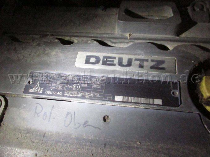 Motortypenschild Deutz
