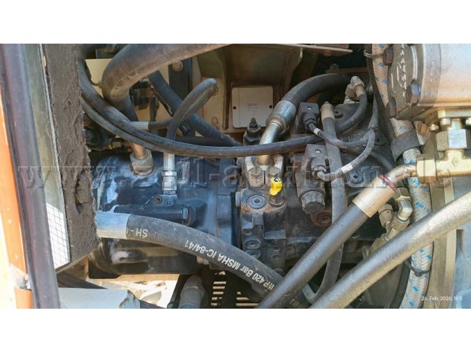 Seitliche Sicht auf den Antriebsstrang