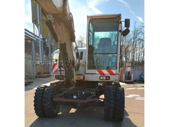 Bagger Ansicht von vorne