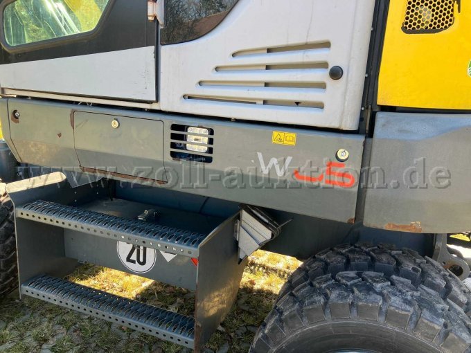 Wacker Neuson EW 65 Ansicht Oberwagen Anrostungen
