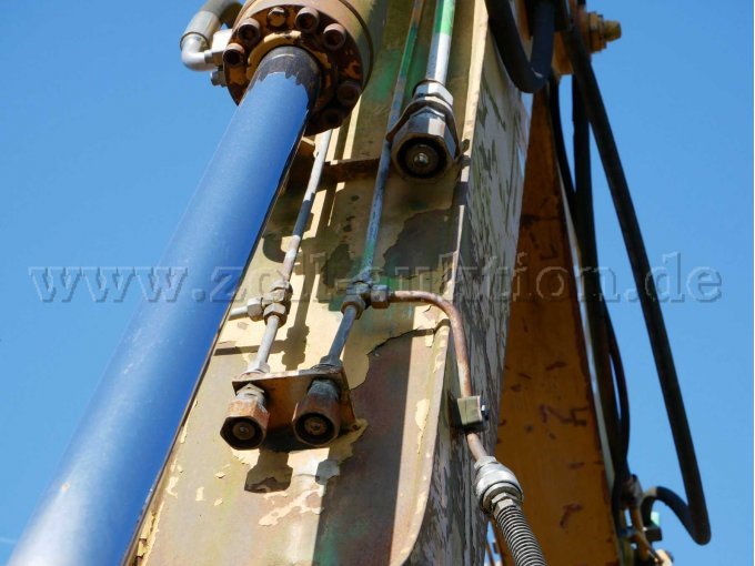 Zusatzhydraulik am Löffelstiel