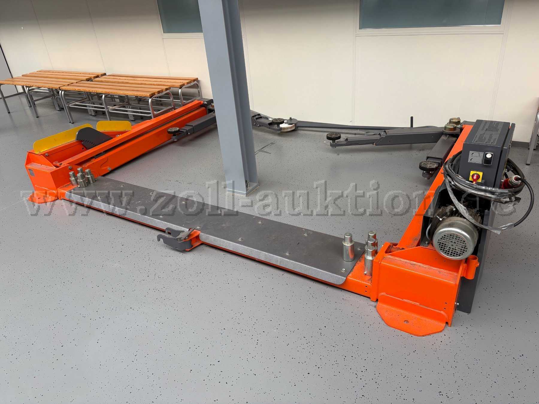Ansicht Hebebühne