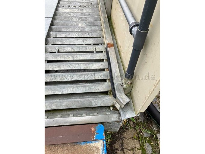 Roststellen auf der Rampe