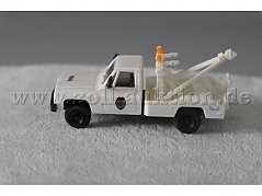 Modellauto Chevrolet Abschleppwagen von der linken Seite