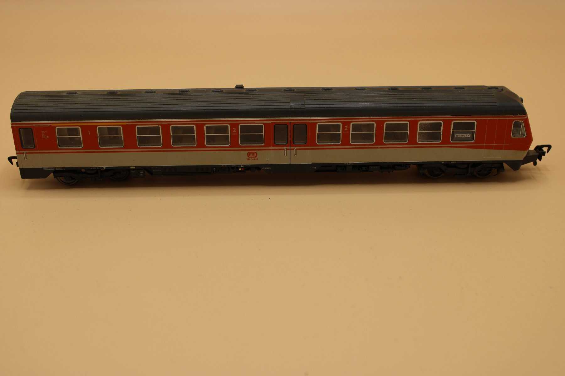 1 zestaw kolejki modelowej, marka: Fleischmann, H0, modele: 4432, 5181, 5193, 5192
