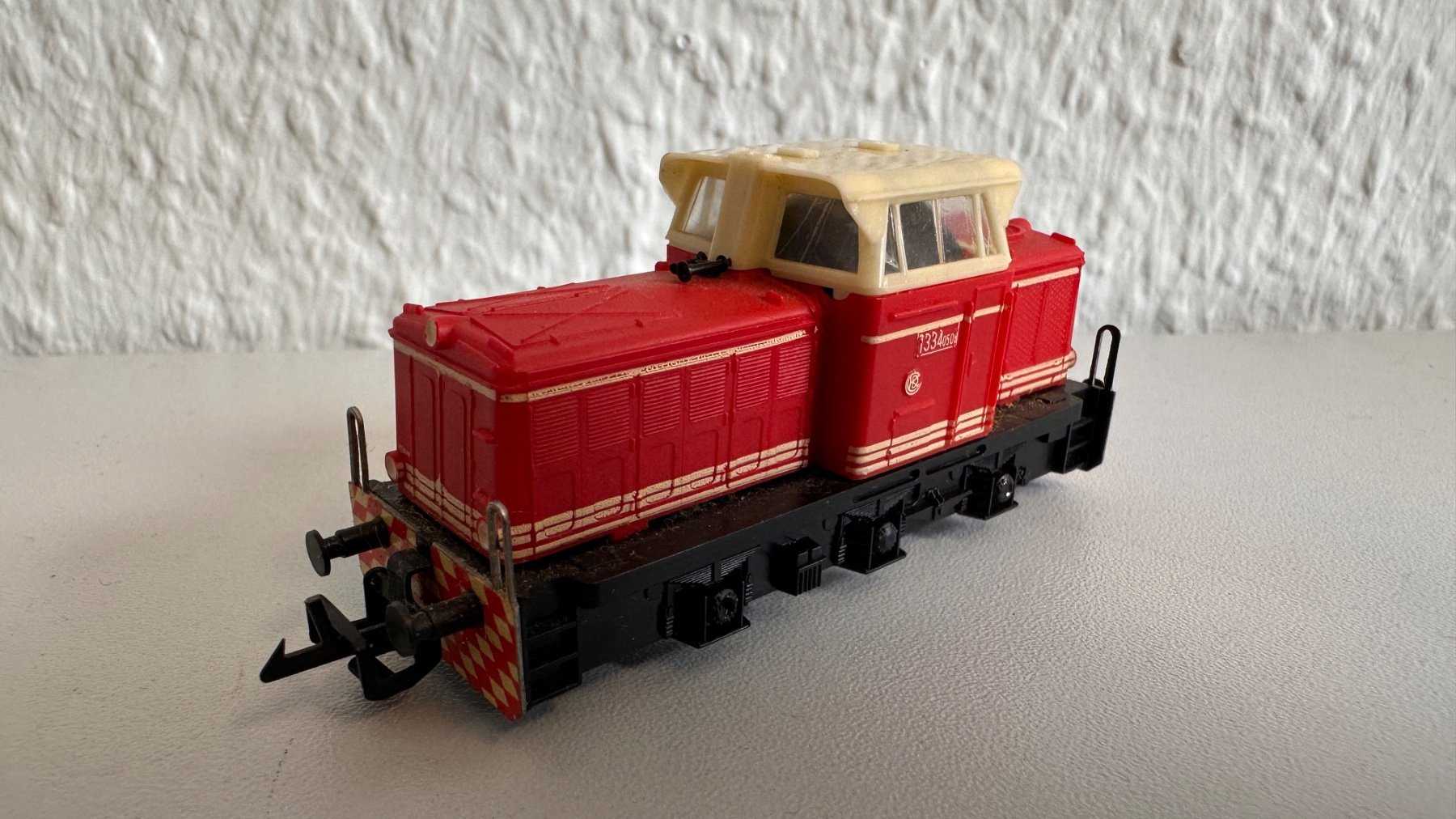 1 Modellbahn Diesellok der Baureihe T 334.0 TT 1:120 / SB 12mm (gebraucht)