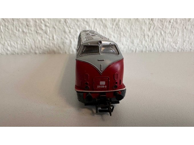 1 modeltrein-diesellocomotief BR 221 van de DB, schaal 1:120 / spoorbreedte 12 mm (tweedehands) – foto 7 – kavel bij Zoll-Auktion, Löbau