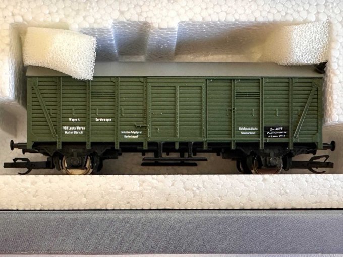 Güterwagen grün / Ausgabejahr 2012