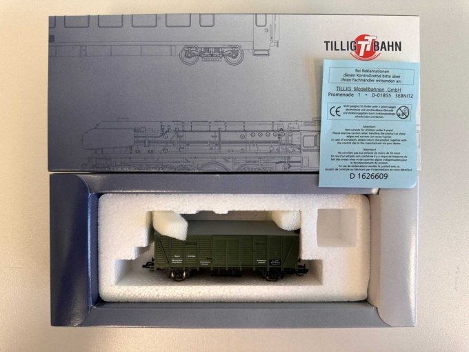 Güterwagen grün / Ausgabejahr 2012