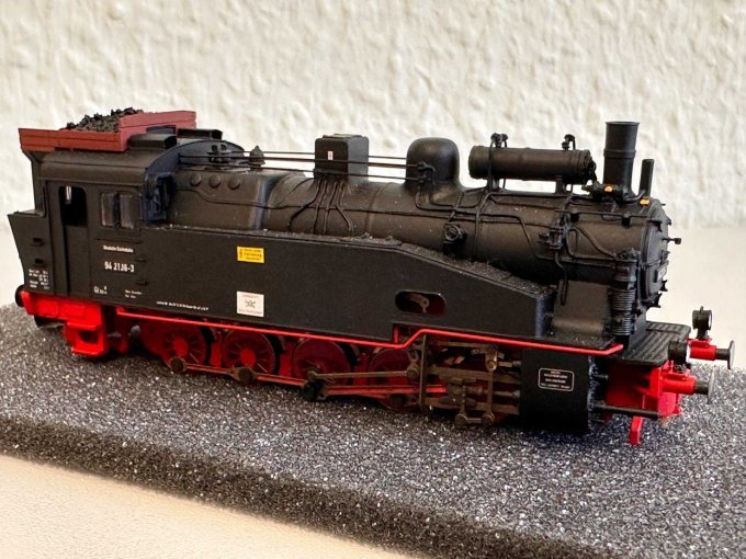 Dampflok- BR 94 Seitenansicht