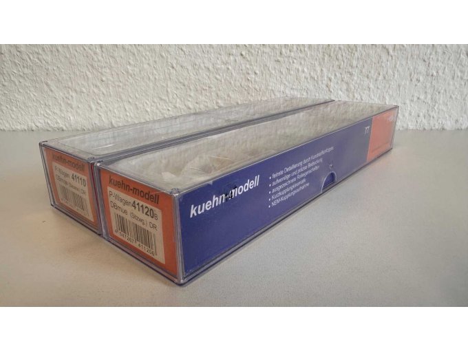 TT Doppelstock Wagon Set in Verpackungen