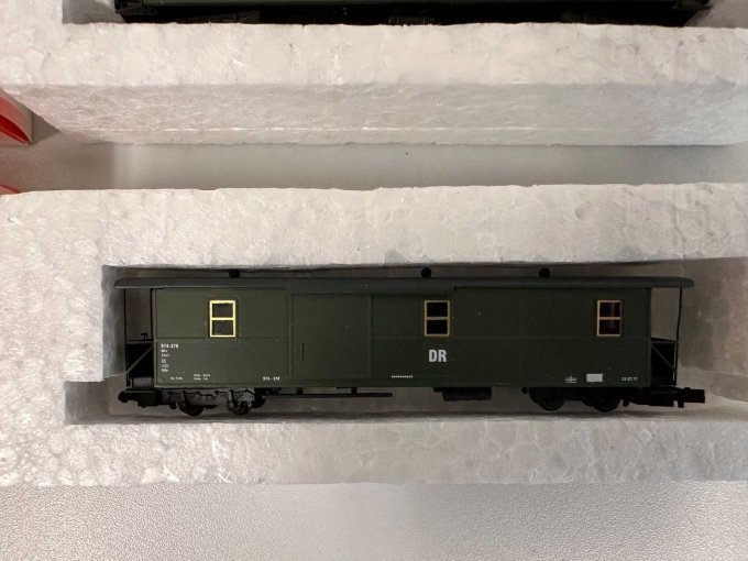 Packwagen in Verpackung