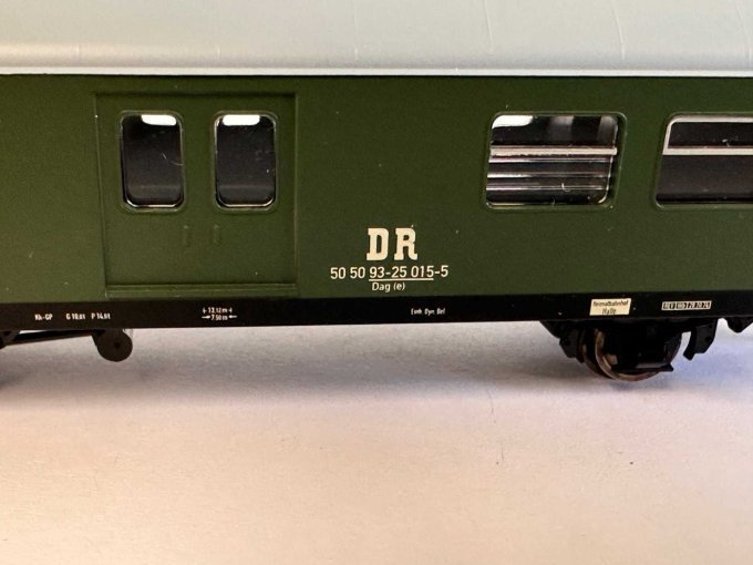 Wagon-Set 5 teilig Detail