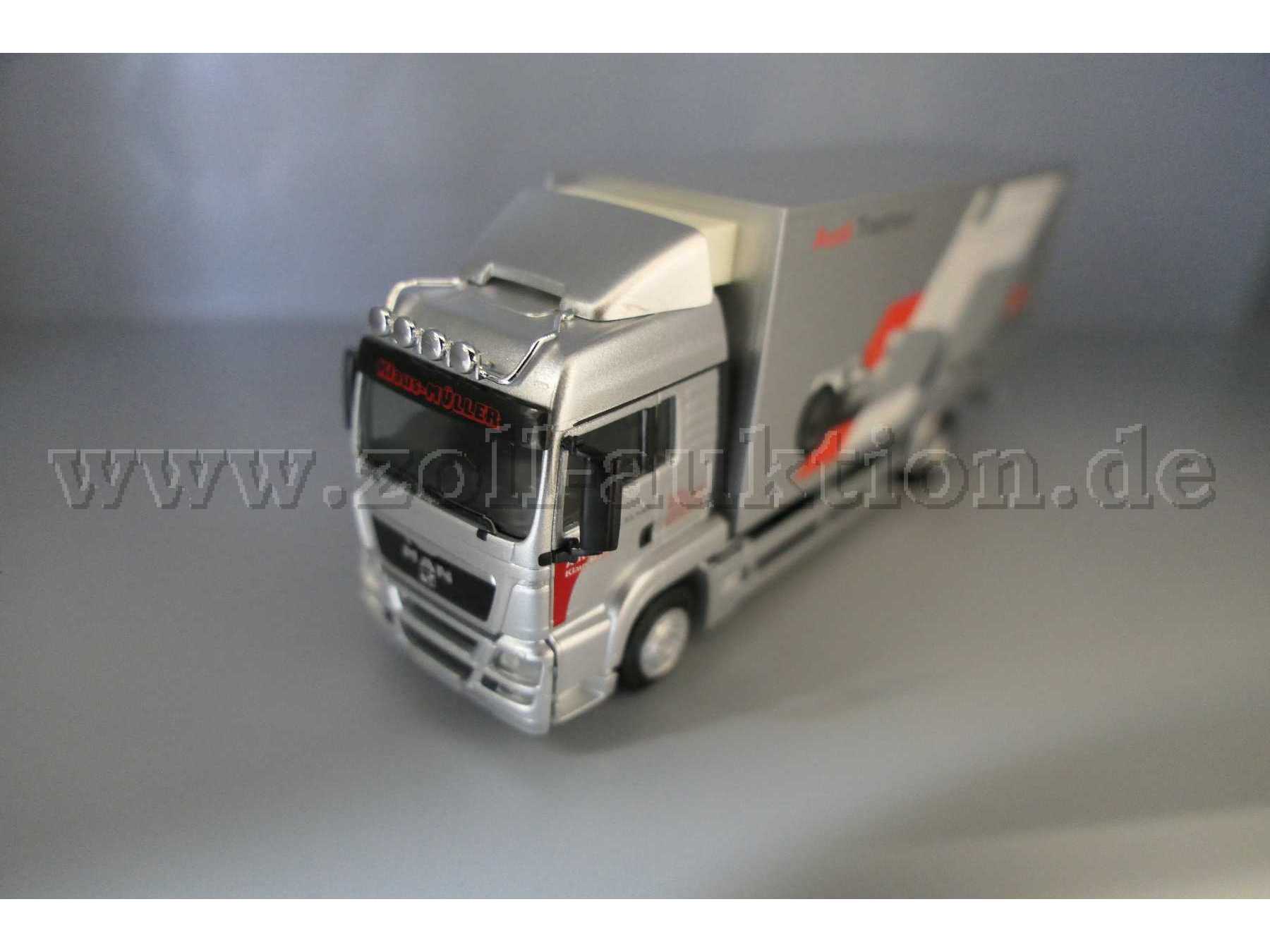Herpa Truck Audi Tradition MAN A5-5213, 1:87 Ansicht von vorne links