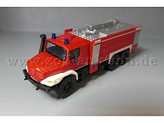 Herpa, MB Cursor 5010 Zetros 6x6 Ziegler TLF Feuerwehr, 1:87 Ansicht von vorne links