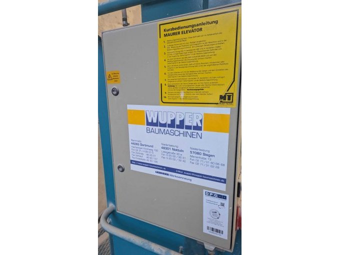 Kurzanleitung auf Maschine