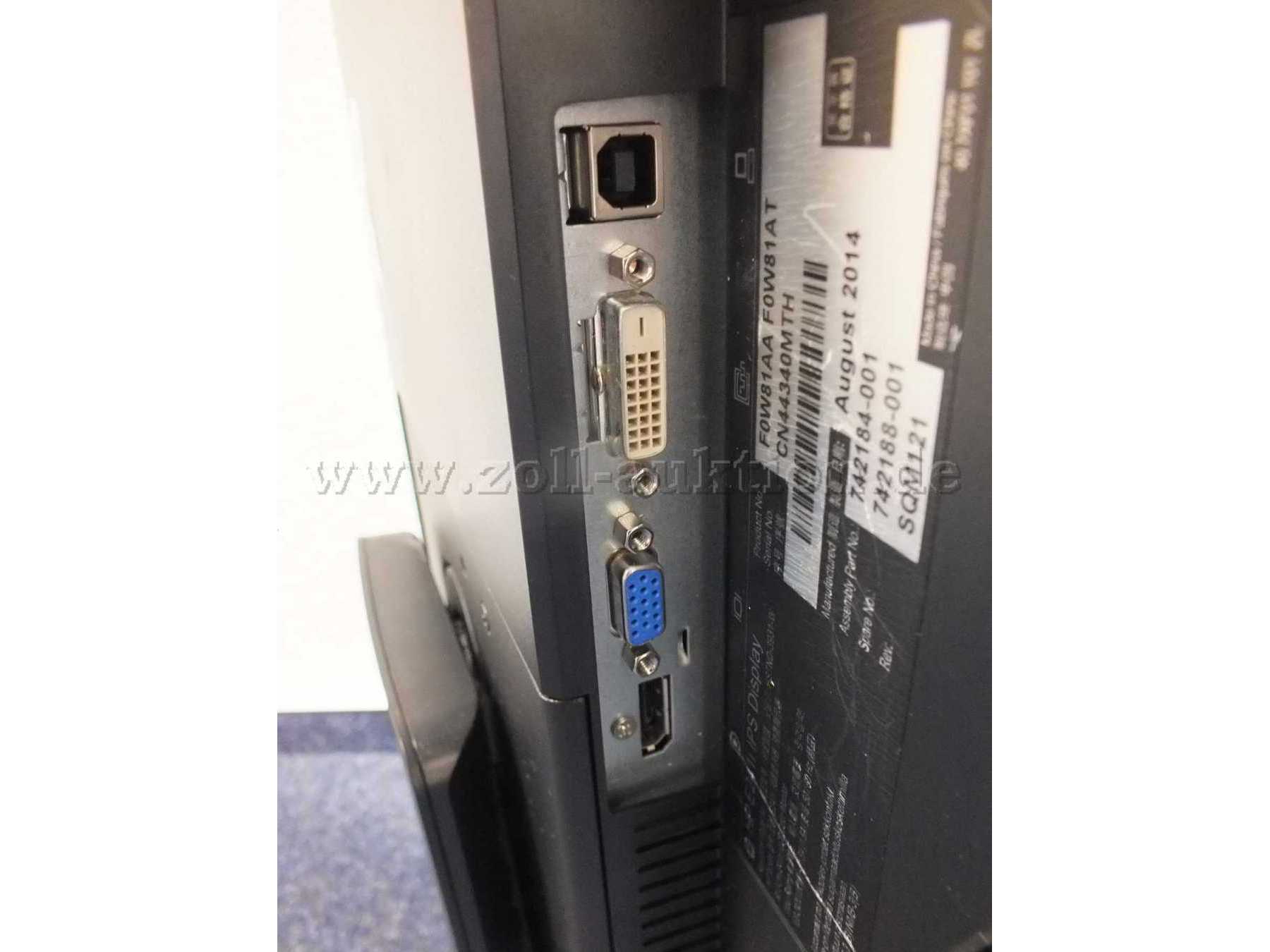 Detailaufnahme der Anschlussmöglichkeiten