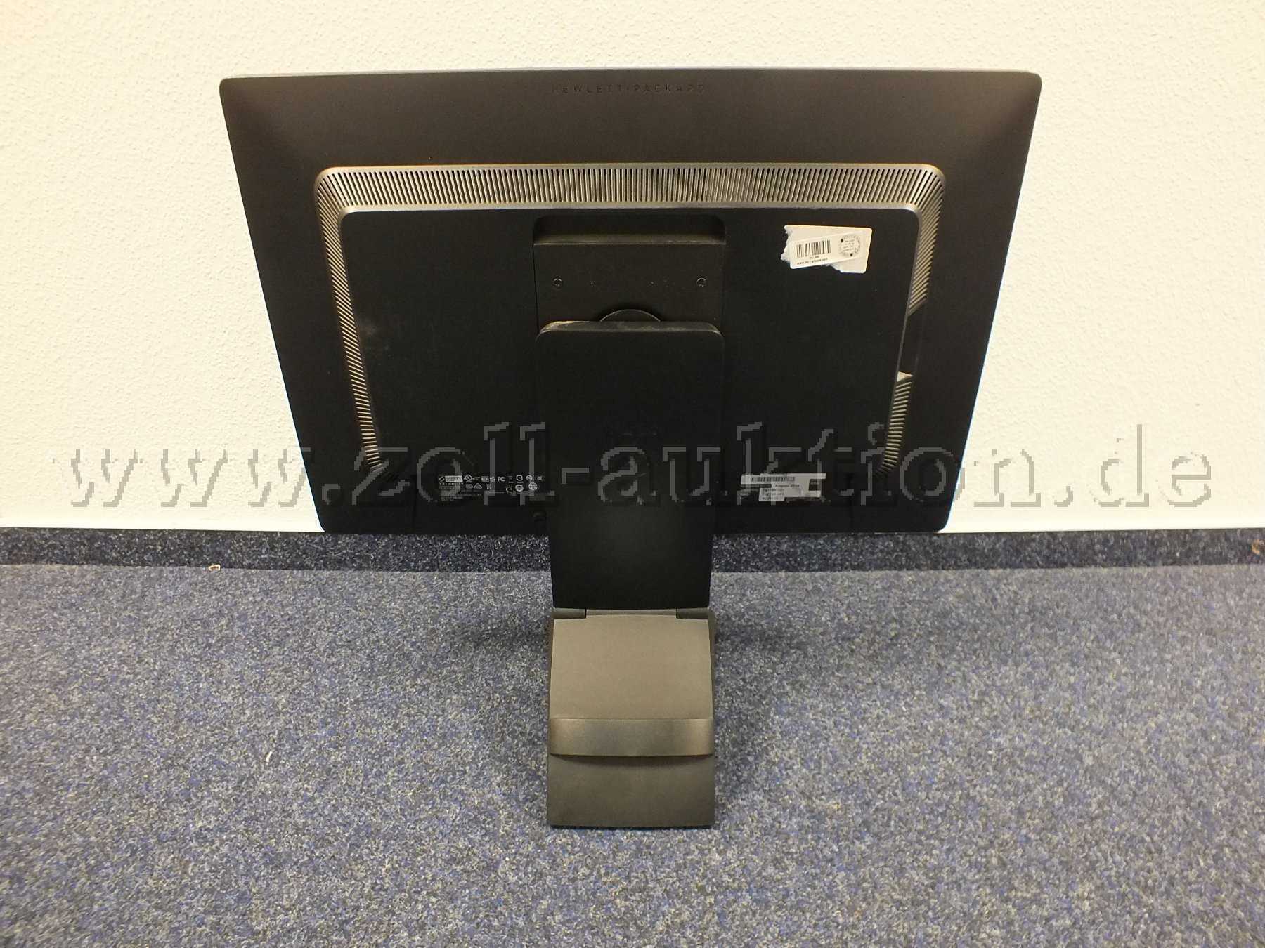 Gesamtansicht des Monitors von hinten.