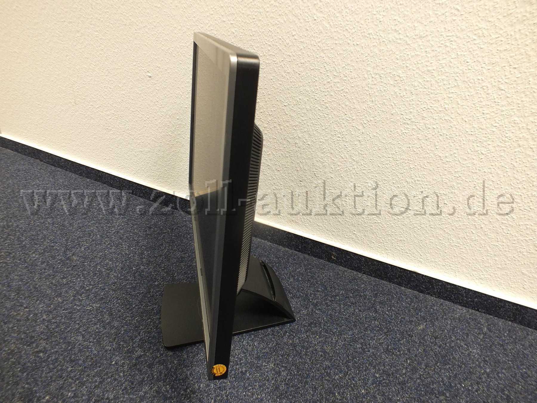 Seitenansicht des Monitors von rechts.