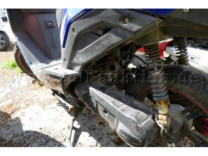Motor teildemontiert