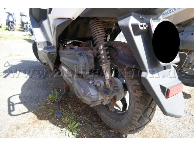 Hinterrad mit Motor