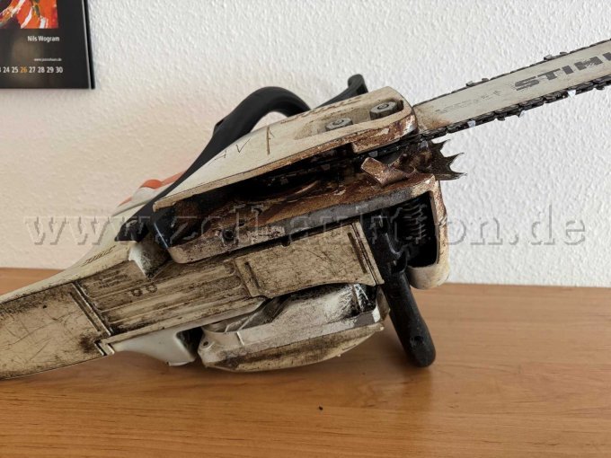 1 Stihl MS261 kettingzaag, defect, voor doe-het-zelvers of voor het verkrijgen van reserveonderdelen – foto 5 – kavel bij Zoll-Auktion, Meppen