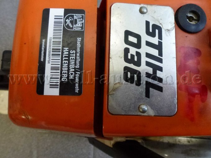 Bezeichnung Kettensäge