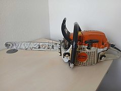 Stihl MS 261C linke Seite