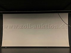 Leinwand komplett ausgefahren