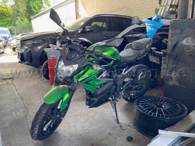 Kawasaki seitlich links