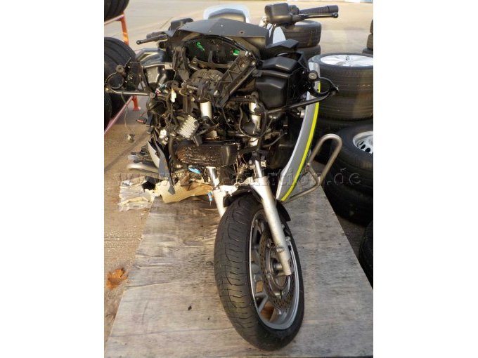 Frontansicht Motorrad