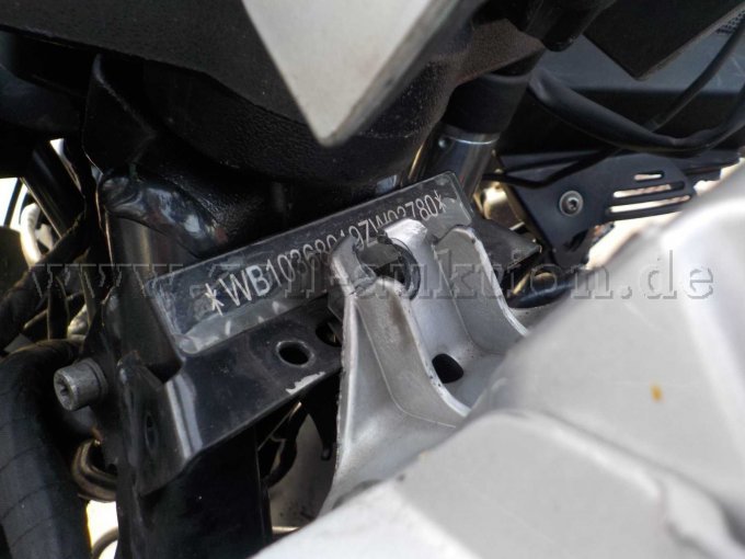 Detailbild Fahrgestellnummer