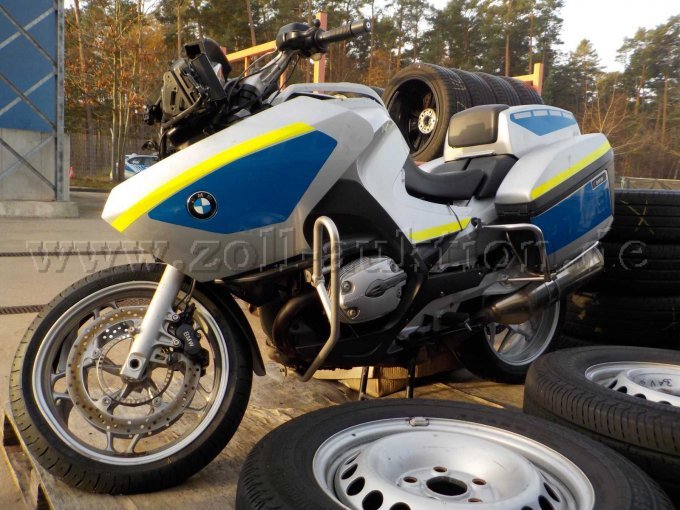 Frontansicht Motorrad