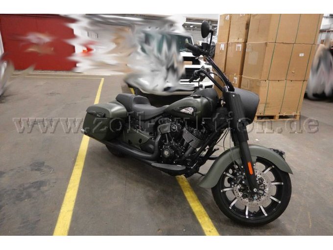 Indian Motorcycle - Springfield Dark Horse, Diagonalansicht vorn rechts