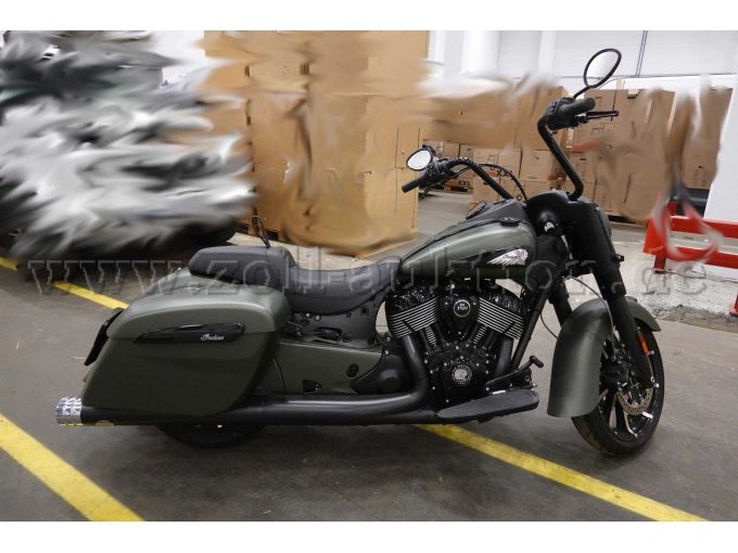 Indian Motorcycle - Springfield Dark Horse, Seitenansicht