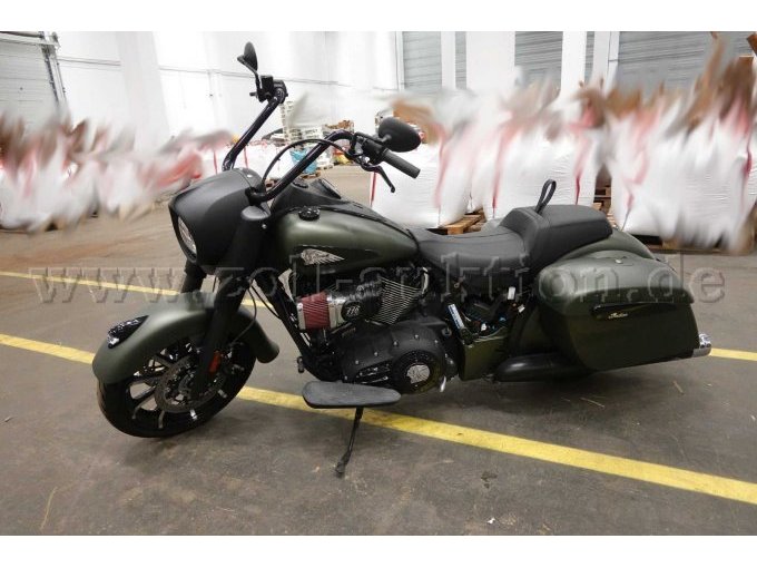 Indian Motorcycle - Springfield Dark Horse, Seitenansicht