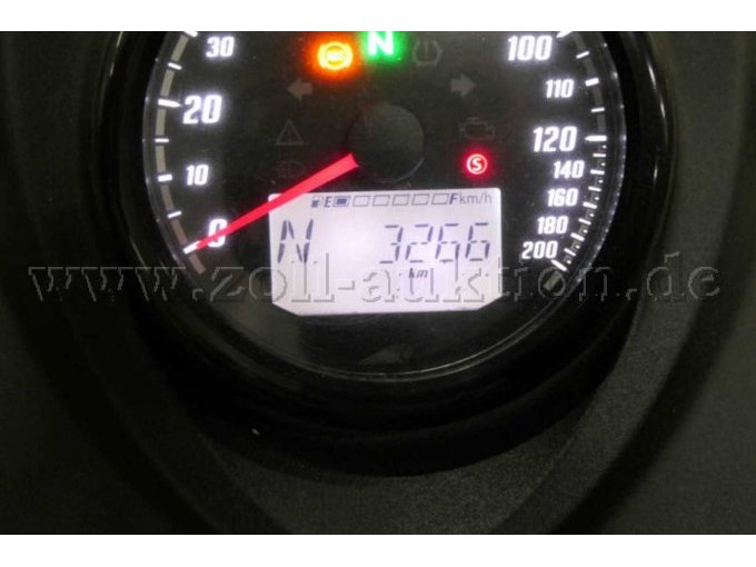 Indian Motorcycle - Springfield Dark Horse - Tacho mit aktuellem Kilometerstand