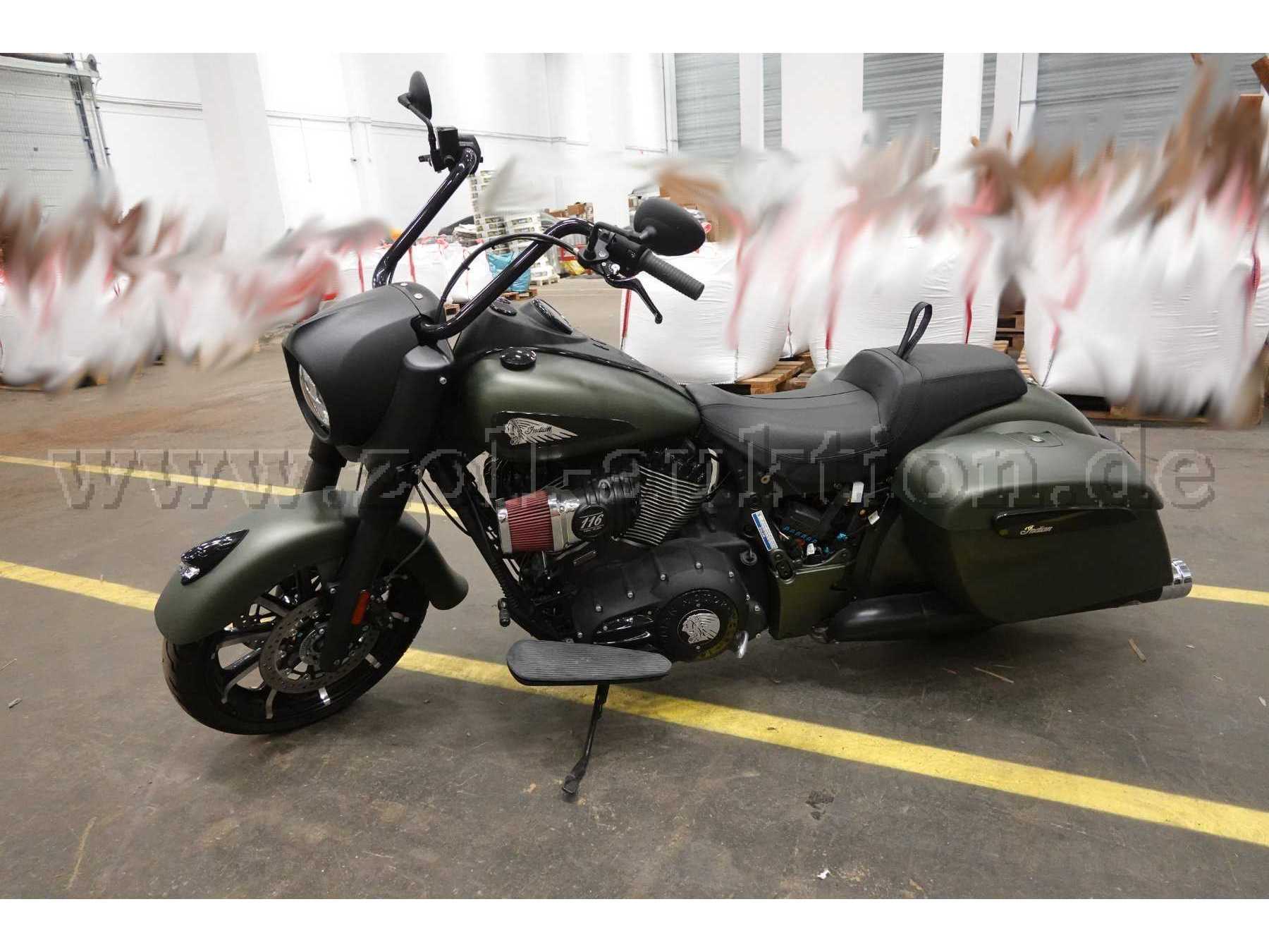 Indian Motorcycle - Springfield Dark Horse, Seitenansicht