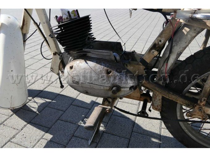 Motorrad Jawa 250 Ansicht Motor