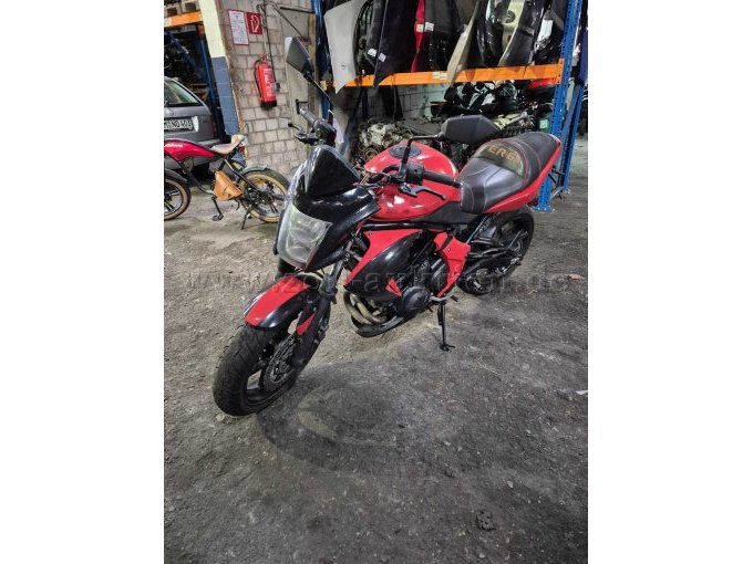 Motorrad Kawasaki vorne Motorrad Kawasaki vorne