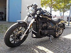 Frontansicht Motorrad