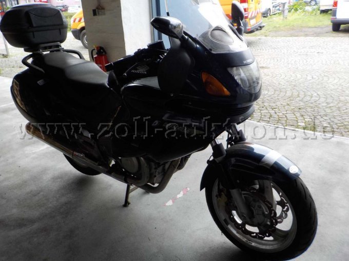 Seitenansicht Motorrad