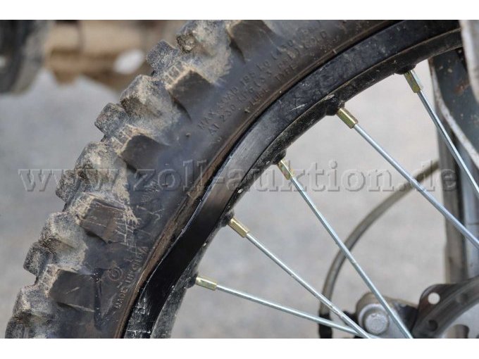 Ansicht Beschädigung Vorderradfelge links