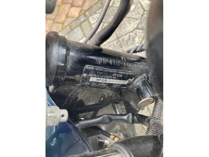 Typenschild + Rahmennummer