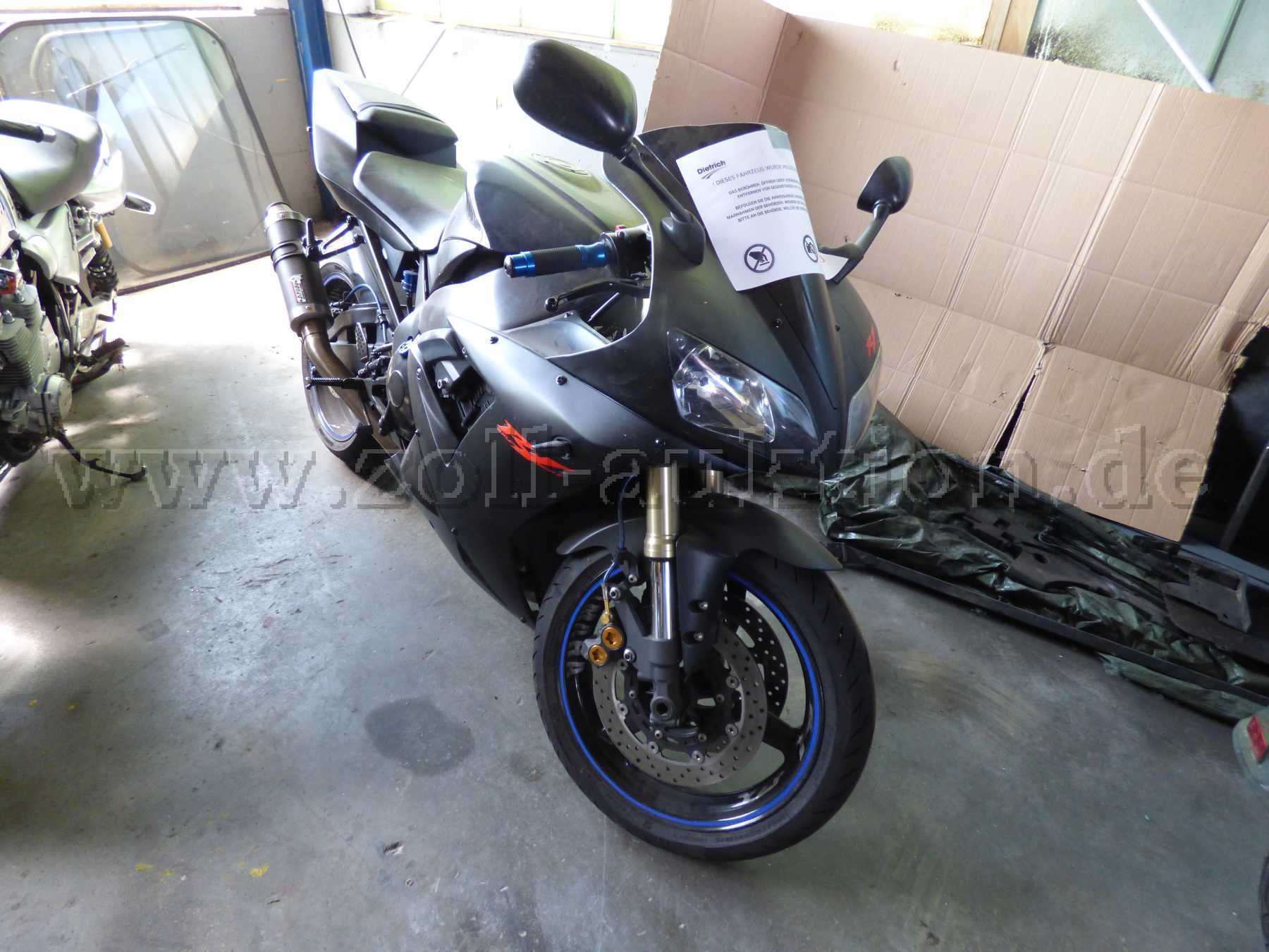 Yamaha R1 Draufsicht