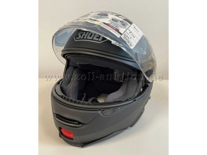 Helm vorne Visier offen