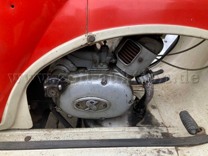 Ansicht Motor rechte Seite