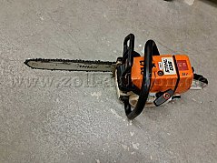 Motorsäge ohne Schwertschutz